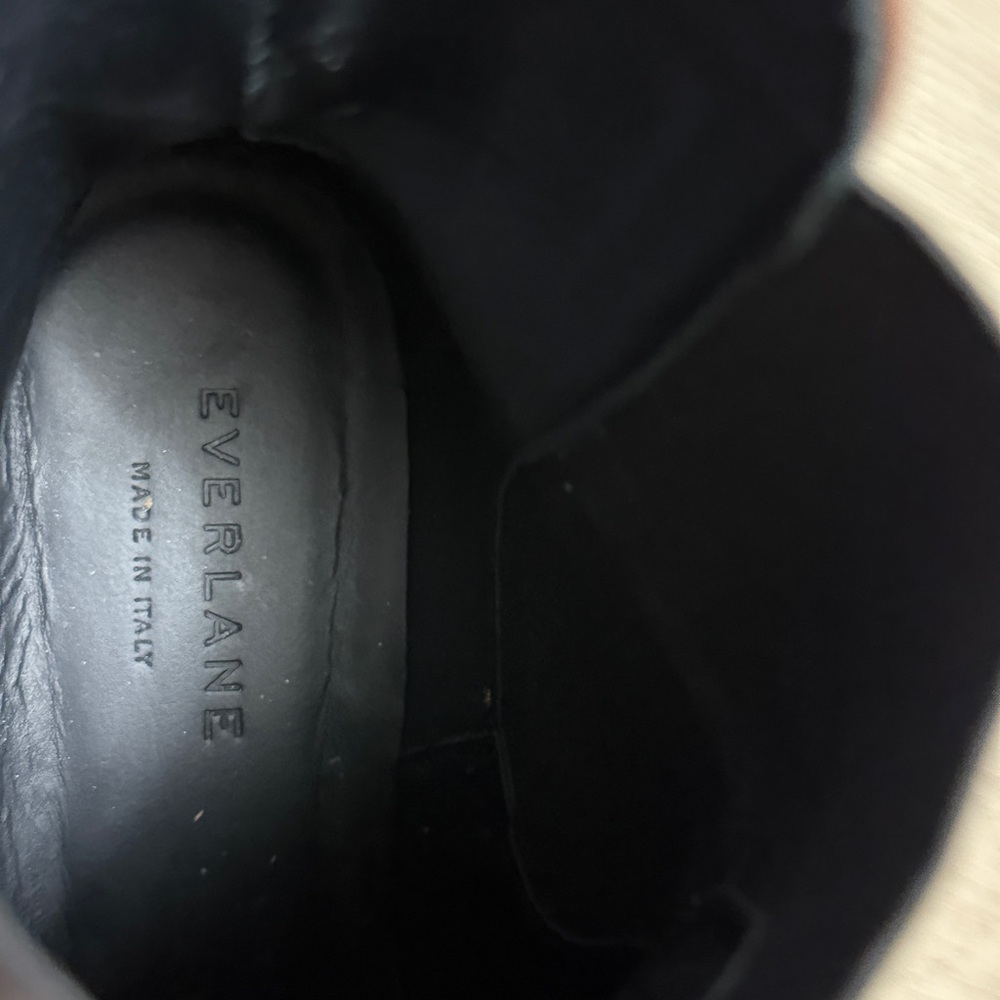 Everlane Italian Leather Chelsea Boots Cognac Brown Women’s Size 7 Made in Italy - Picture 8 of 13